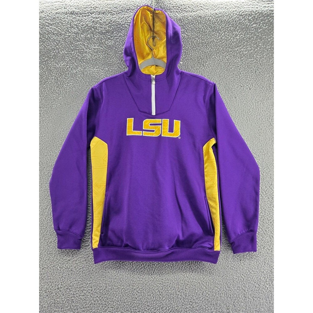 GEN2 LSU Hoodie Men's Purple XL Pullover College Sportswear Sweater